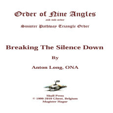 breaking the silence down breaking the silence down